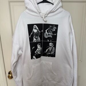 Taylor Swift Eras Tour White Sweatshirt